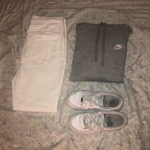 Grey Nike Hoodie